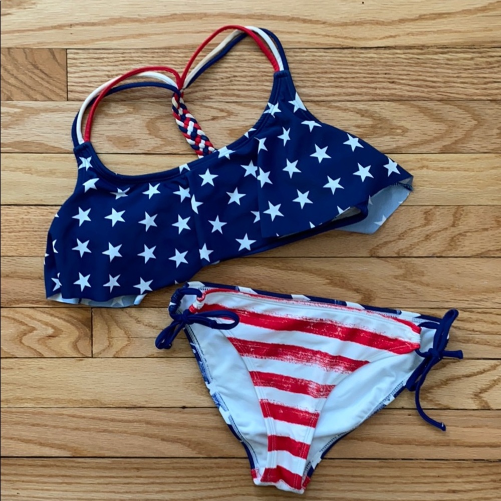 American Flag 2 piece bikini